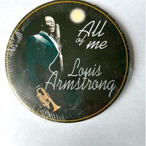 Louis Armstrong All Of Me CD in Decorative Tin Case NEW